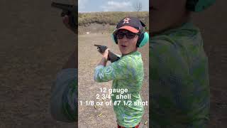 12 year old vs 410 ga 20 ga and 12 gauge shotgun shorts [upl. by Beetner]