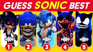 Guess The Sonic the Hedgehog 3 Characters by Voices 🎬🦔💙 Sonic the Hedgehog 3 Movie Quiz  fastQuiz [upl. by Alrac]