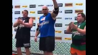 Brian Shaw  win Arnold Classic Brazil 2016  Wildauer  2nd Savatinov  3rd [upl. by Romie]