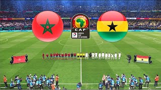 GHANA VS MOROCCO  AFCON U23  GROUP A MATCHDAY2  LIVE COMMENTARY [upl. by Stenger]