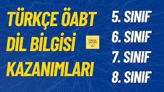 BURADAN SORU VAR ÖABT TÜRKÇE DİL BİLGİSİ KAZANIMLARI [upl. by Rodolfo]