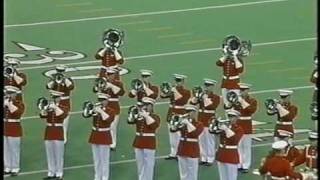 The Commandants Own United States Marine Drum and Bugle Corps  BEGIN THE BEGUINE  1990 part 2 [upl. by Tallula]