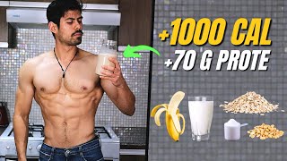 Mi Batido Favorito para Aumentar Masa Muscular  Rápido y Delicioso [upl. by Adlih]