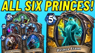 IMPOSSIBLE Deck Building Challenge ALL Six Princes in 1 Deck [upl. by Janie268]