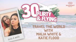 Traveling The World With Malia White and Katie Flood From Below Deck Mediterranean [upl. by Ynattir]