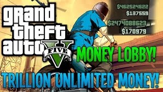 GTA 5 UNLIMITED TRILLION DOLLAR MONEY LOBBY [upl. by Emery]