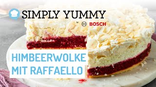 😍🍰 Himbeerwolke Torte mit Raffaello – SchrittfürSchrittAnleitung  SIMPLY YUMMY Rezepte [upl. by Anom417]