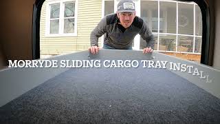 MORryde Sliding Cargo Tray Install [upl. by Pietrek]