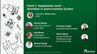 Panel quotHauptsache Xund  überleben in einem kranken Systemquot [upl. by Ogawa]