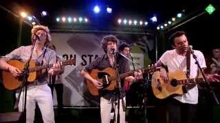 The Kooks  Around Town Acoustic  3 On Stage  Pinkpop 2014 [upl. by Aittam68]