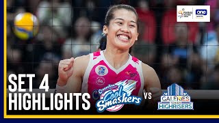 GALERIES TOWER vs CREAMLINE  SET 4 GAME HIGHLIGHTS  2024 PVL REINFORCED CONFERENCE  AUG 3 2024 [upl. by Aneerbas147]