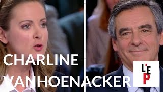 LEmission politique  Charline Vanhoenacker face à François Fillon le 23 mars 2017 France 2 [upl. by Bone]