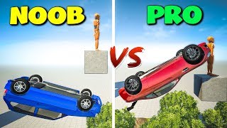 NOOB vs PRO 2 comparison challenge  Beamng drive  SpeedRoll [upl. by Mendoza720]