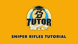 PB TUTOR EP18  Sniper Rifles Tutorial  Point Blank [upl. by Melisent]