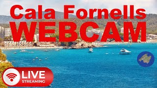 LIVE WEBCAM Paguera Cala Fornells PTZ 4K UHD from Mallorca🇪🇸247 livestream mallorca baleares [upl. by Henarat]