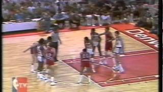 Portland Trail Blazers vs Denver Nuggets WCSF game 5 1977 highlights [upl. by Aicinoid]