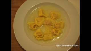 How To Make Tortellini From Scratch With Bologna Cooking Schools Davide Berchiatti [upl. by Otxis]