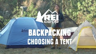 How to Choose Backpacking Tents  REI [upl. by Carmelo]