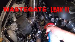 Wastegate Leak Fix  LS WRX [upl. by Rhu]