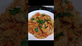 Aubergine bharta shorts baiganbharta recipe cooking food indiancuisne easyrecipe [upl. by Gibert]