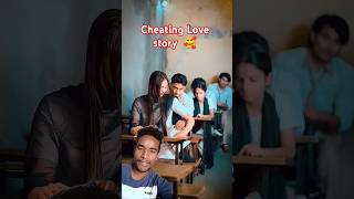 school life cheating love story 💞🥰shorts love story trending [upl. by Joannes]