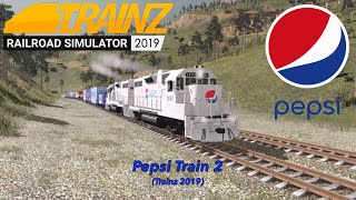 Ho scale Crystal Pepsi train [upl. by Arvad721]