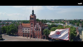 Słupsk z lotu ptaka  Słupsk z drona  Czerwiec 2018  4K VIDEO [upl. by Artinahs202]