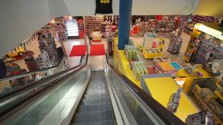 Sweden Stockholm Solna Centrum 4X escalator KONE elevator ride [upl. by Taggart606]