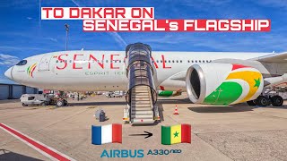 Air Senegal  Paris 🇫🇷 to Dakar 🇸🇳  Airbus A330900neo  Premium Eco  The Flight Experience [upl. by Ettevad]