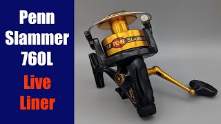 Penn Slammer 760L Live Liner Fishing Reel  How to [upl. by Sineray657]