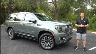 Is the 2024 GMC Yukon Denali Ultimate a BETTER luxury SUV than a Cadillac Escalade [upl. by Lanae377]