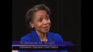 Justice Wilhelmina Wright on Leadership  2013  The Mary Hanson Show [upl. by Dimond77]