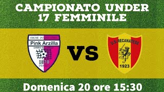 U17 ARZILLA  RECANATESE primo tempo [upl. by Madelle839]