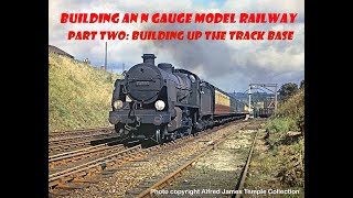 Building an N Gauge Model Railway Part Two Building the Track Base [upl. by Eiromem]