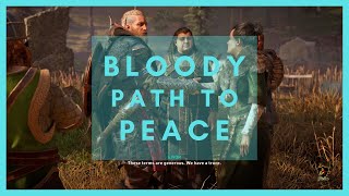 Assassins Creed Valhalla – Bloody Path to Peace  Find Ceolbert Walkthrough [upl. by Kcirted]