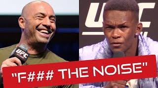 Israel Adesanya DEFENDS Joe Rogan NWord Controversy [upl. by Simon]