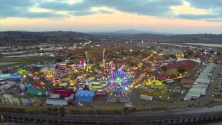 Del Mar Fair Aerial 2014 [upl. by Enyahs]