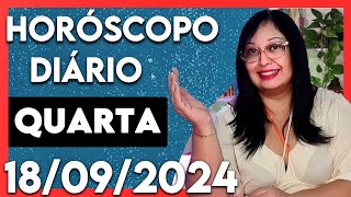 HOROSCOPO DO DIA PREVISAO DIARIA 18 09 2024 SIGNOS Cigana Carmencita [upl. by Kirat]