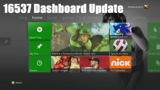 Xbox 360 Dashboard 16537 August 2013  Info amp Updates [upl. by Aretina]