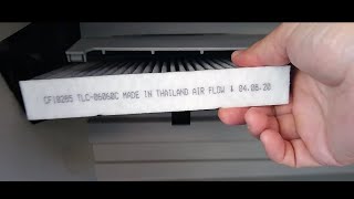 How to Replace Cabin Air Filter 2010 Toyota Highlander [upl. by Ttezil]