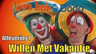 Clown Jopie en Dodo willen met vakantie  Aflevering 1 [upl. by Yrollam363]