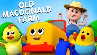 o velho macdonald tinha uma fazenda  animais canção  Old Macdonald  Kids Baby Club Português [upl. by Balthazar]