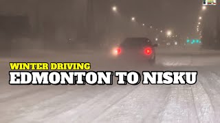 EDMONTON TO NISKU WEATHER FEBRUARY 26 2024  ADAEAGLE [upl. by Candis]