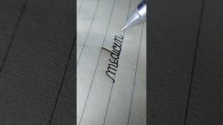 English handwritinghandwriting art drawing calligraphy shortsfeed short alphabet arabic yt [upl. by Tymes]