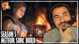 KRIPP’S METEOR SORC BUILD GUIDE Season 5  Diablo 4 [upl. by Riccio396]