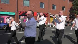 Sons Of Ulster Old Boys Shankill Road 2  Brian Robinson Memorial Parade 2024 [upl. by Christal]