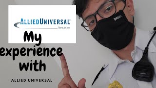 What to expect From allied universal as a Security Officer [upl. by Daphie]