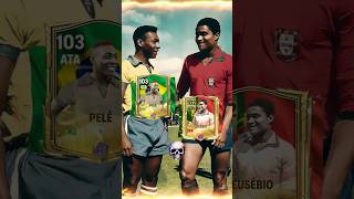 Pelé 🇧🇷 and Eusébio 🇵🇹  ☠️☠️ fifamobile fcmobile eafc fifa [upl. by Nalyad]