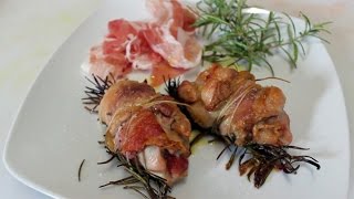 Cosce di pollo con rosmarino e pancetta di Fabrizio Barontini [upl. by Lawrence]