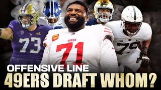 49ers draft update These are SF’s likeliest big men picks [upl. by Kipper]